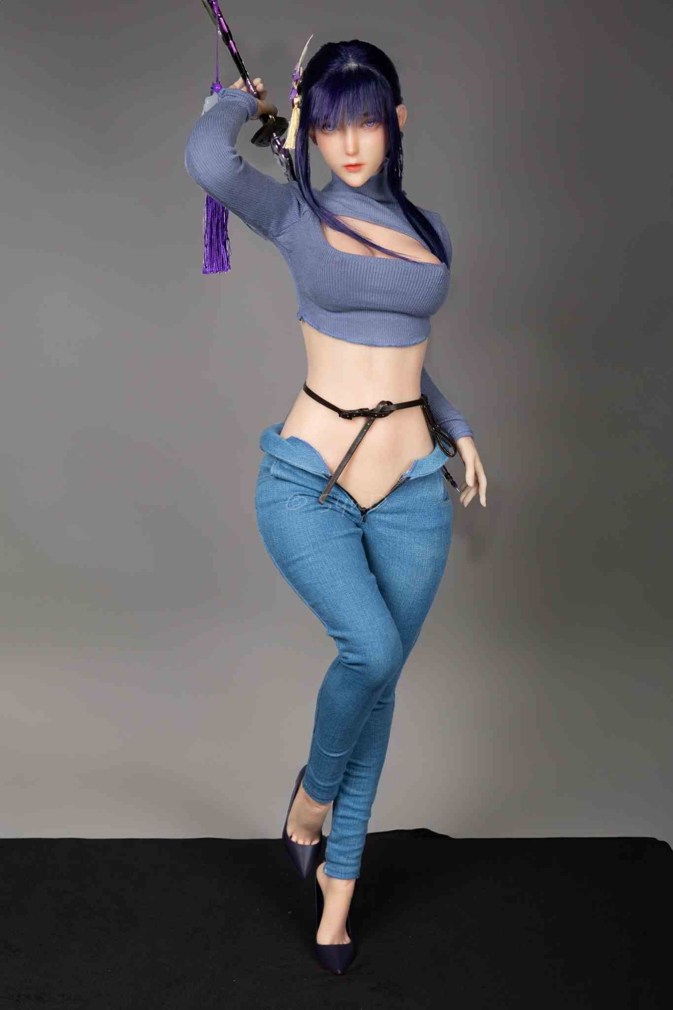 花語雷電女神 76cm 全矽膠版本