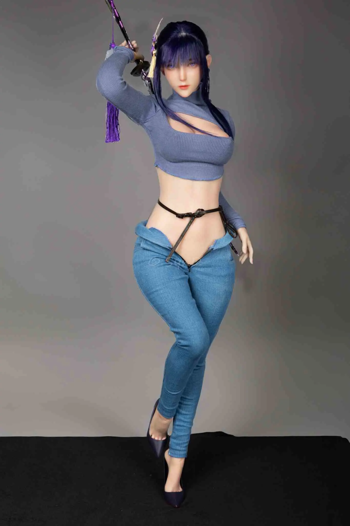 XNDOLL曉鳥娃娃 76cm 雷電女神 全矽膠