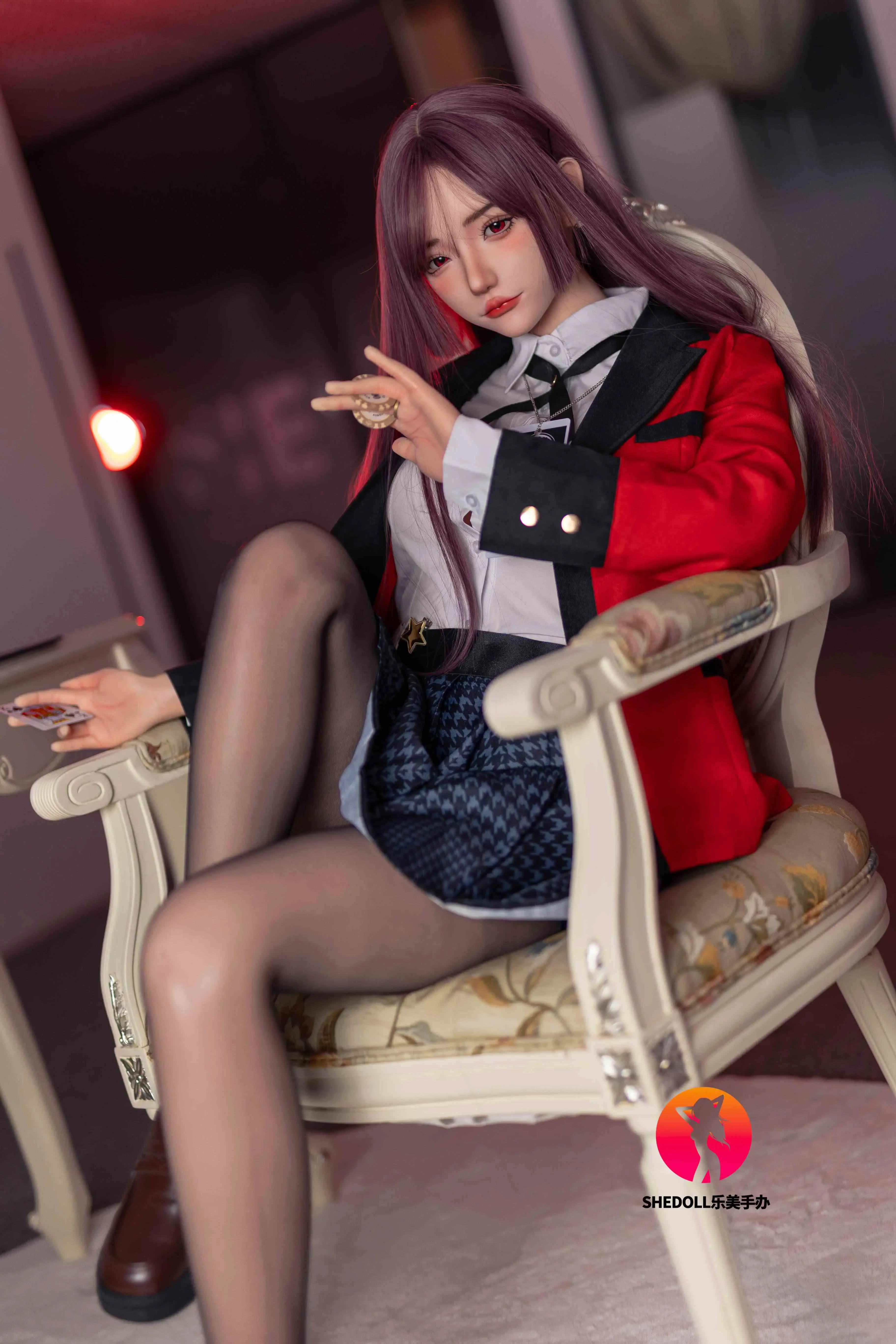 SHEDOLL 158cm(C)大頭身形 楚琳 可ROS TPE/矽膠(可選)【狂賭之淵cos】