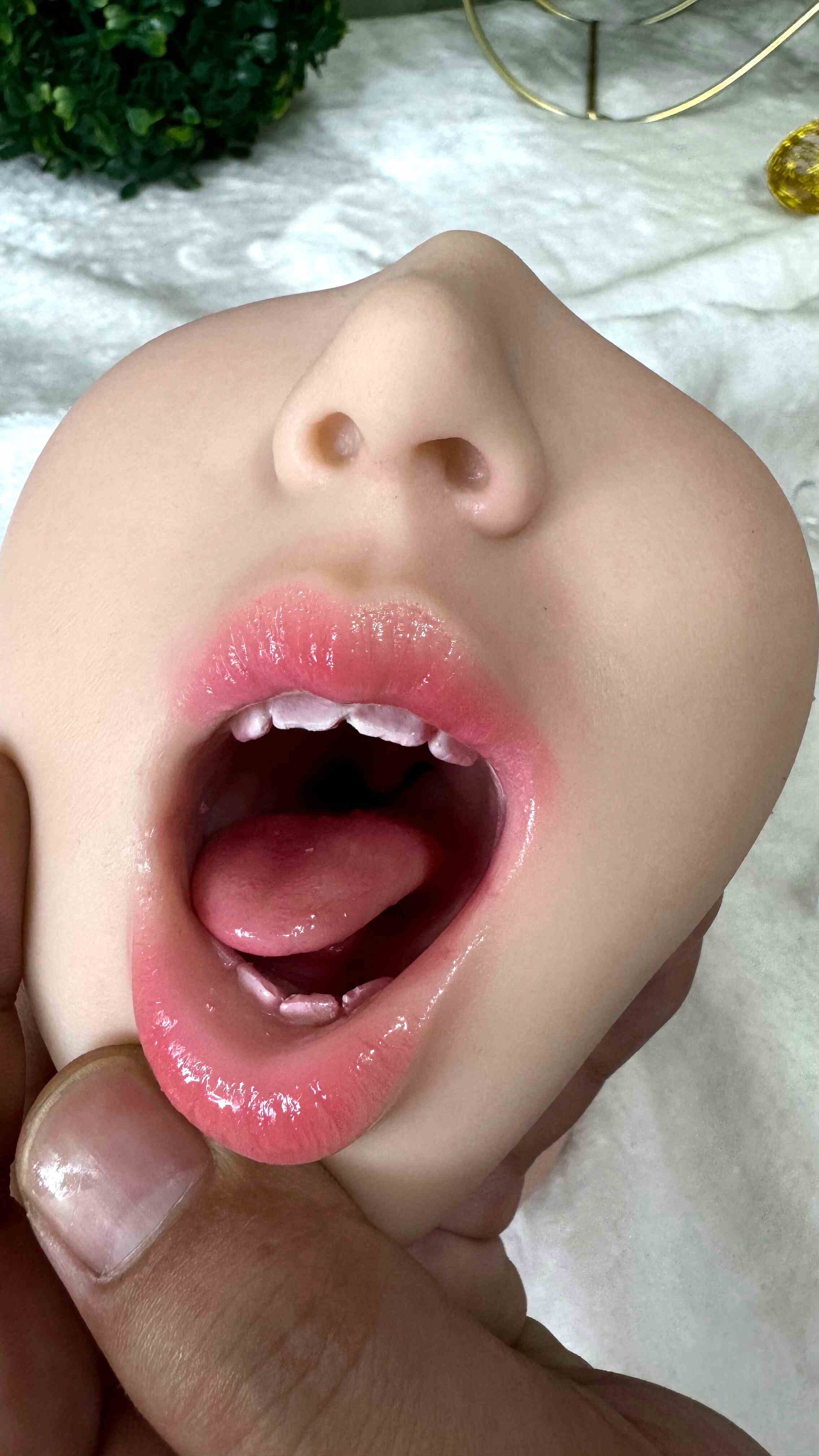 全矽膠 三通超寫實倒模名器