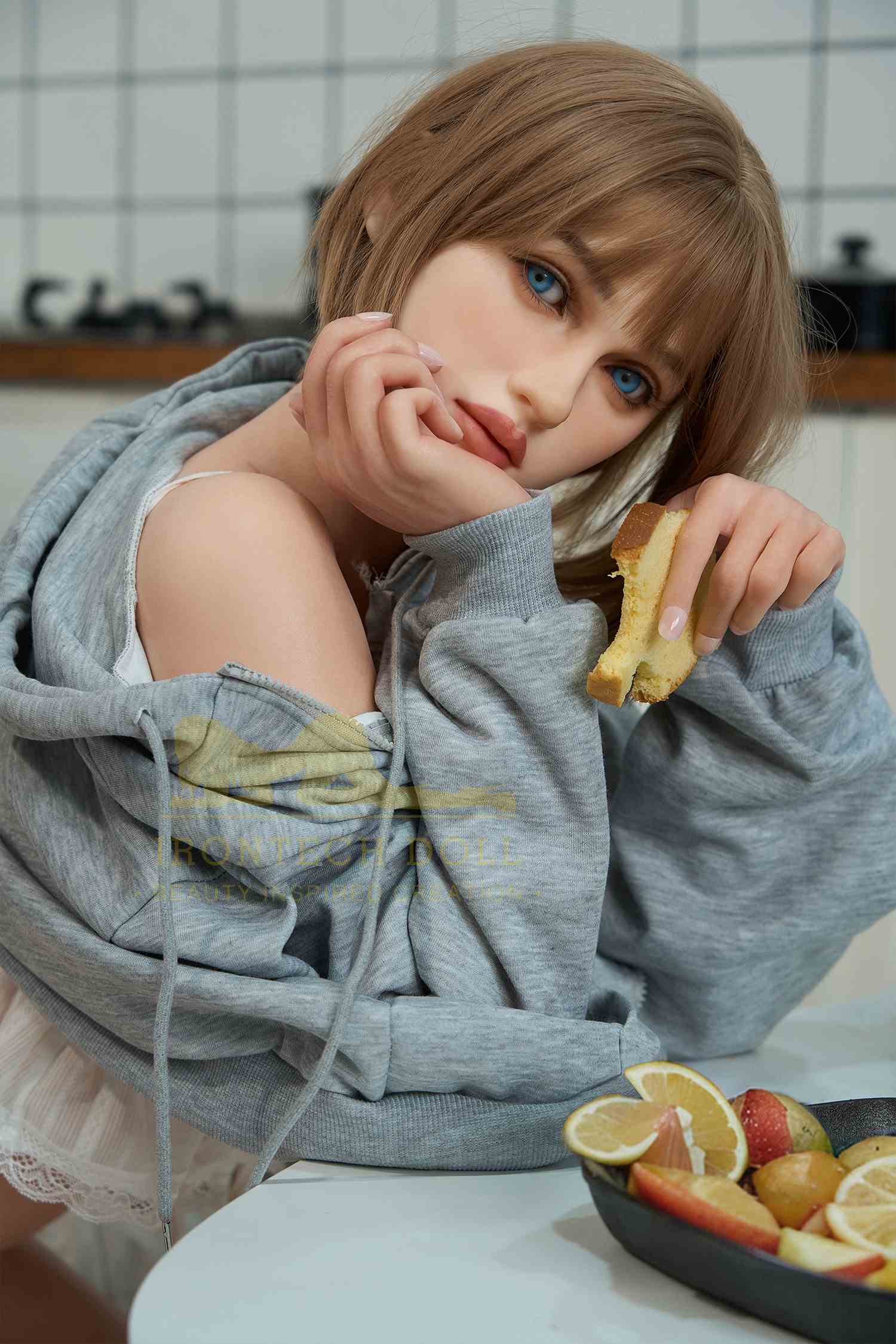 Irontechdoll 166cm(A版)+S45 玫瑰 全矽膠版本