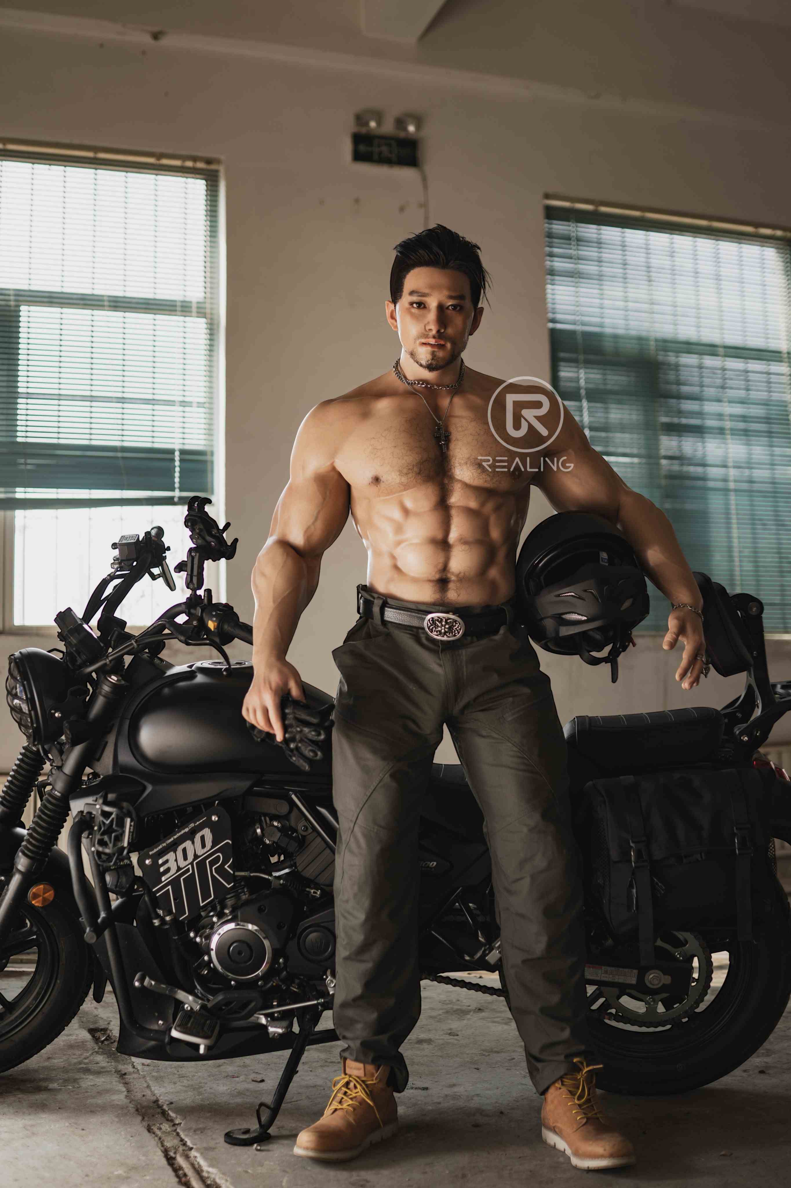 REALING睿靈 183cm 勝躍(男娃) 全矽膠