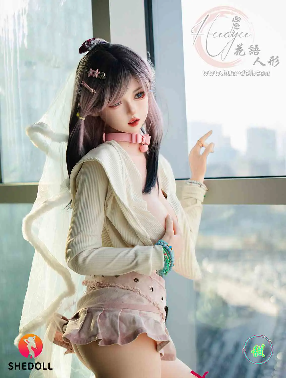 SHEDOLL 156cm(E)小頭身形 艾琳 可ROS TPE/矽膠(可選)