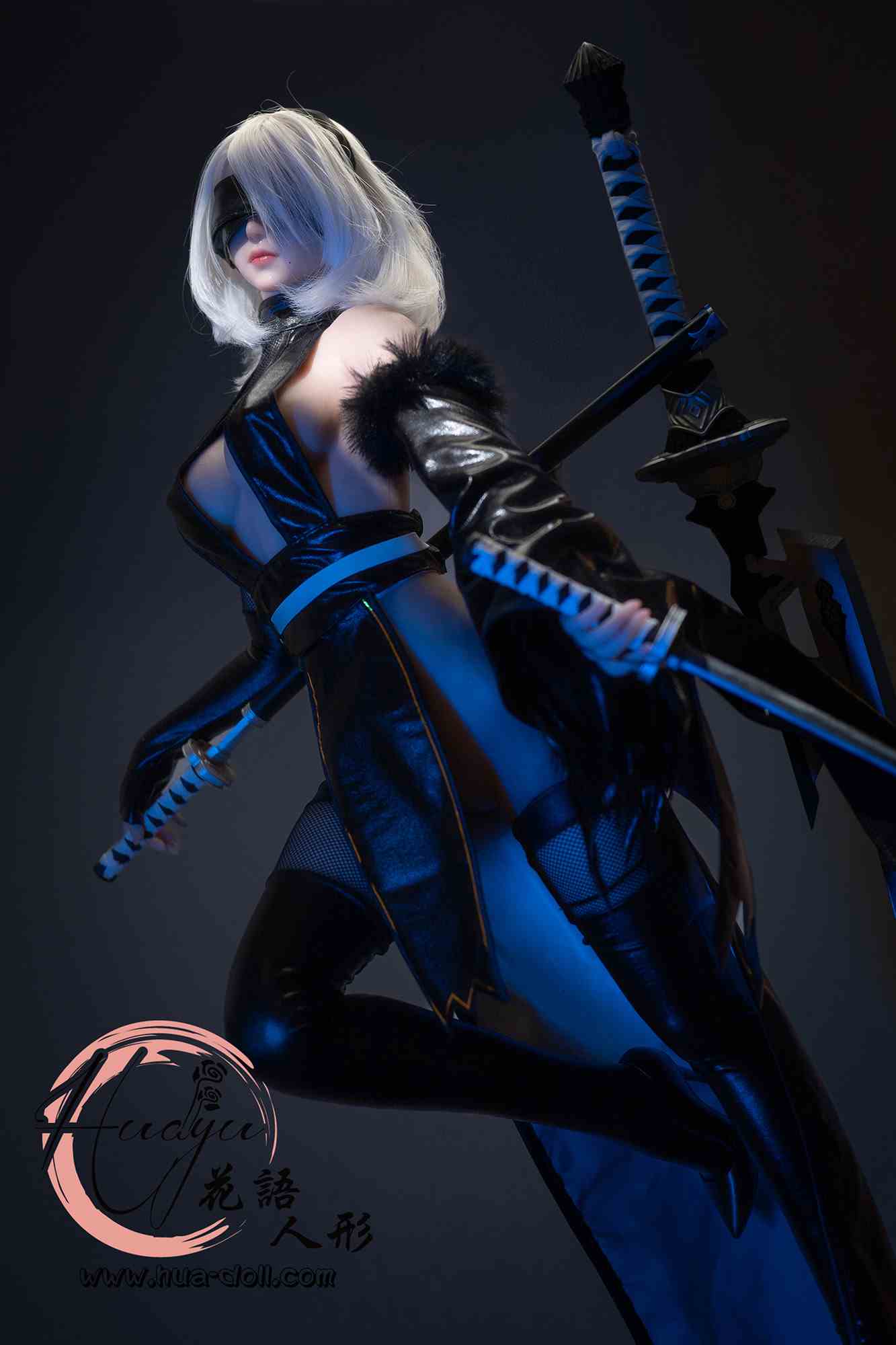 76cm cos 花語 2B 旗袍 二創