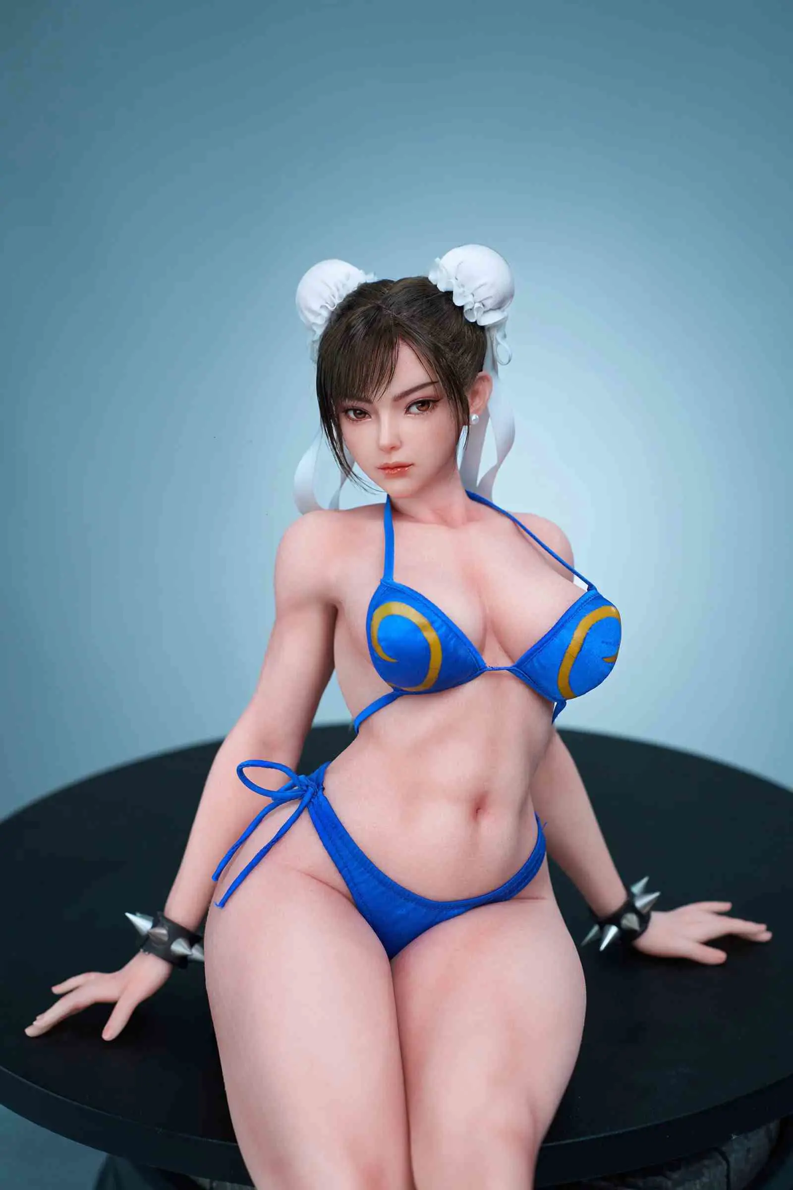 FG003 1/3比例 春麗cos 全矽膠可動人偶【此商品不適用折價券】