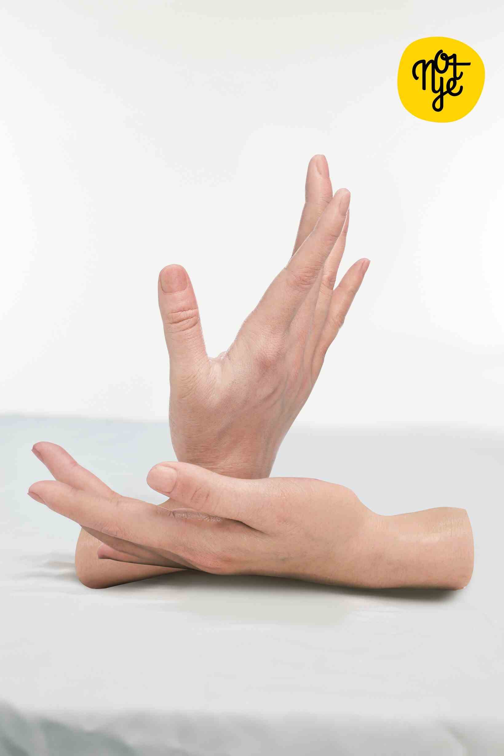 DollSenior娃娃學姐 奈也聯名 S6 手模 有手指骨全矽膠 (單一個)