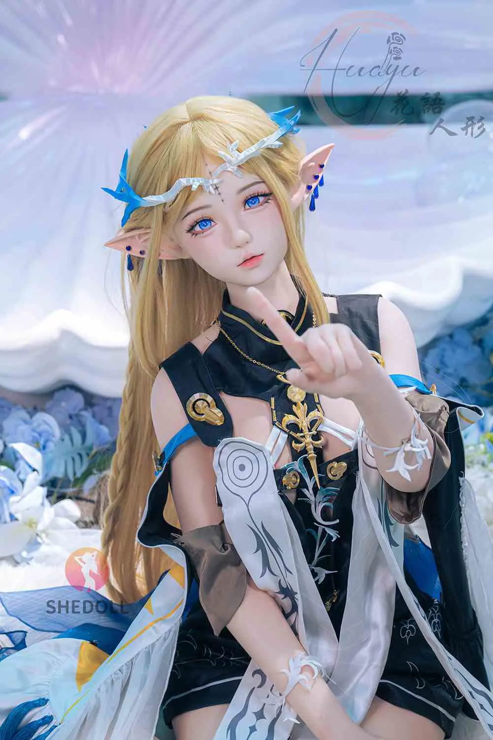 SHEDOLL 152cm(A)小頭身形 艾琳 可ROS TPE/矽膠(可選)【鳴潮-卡提希婭cos】