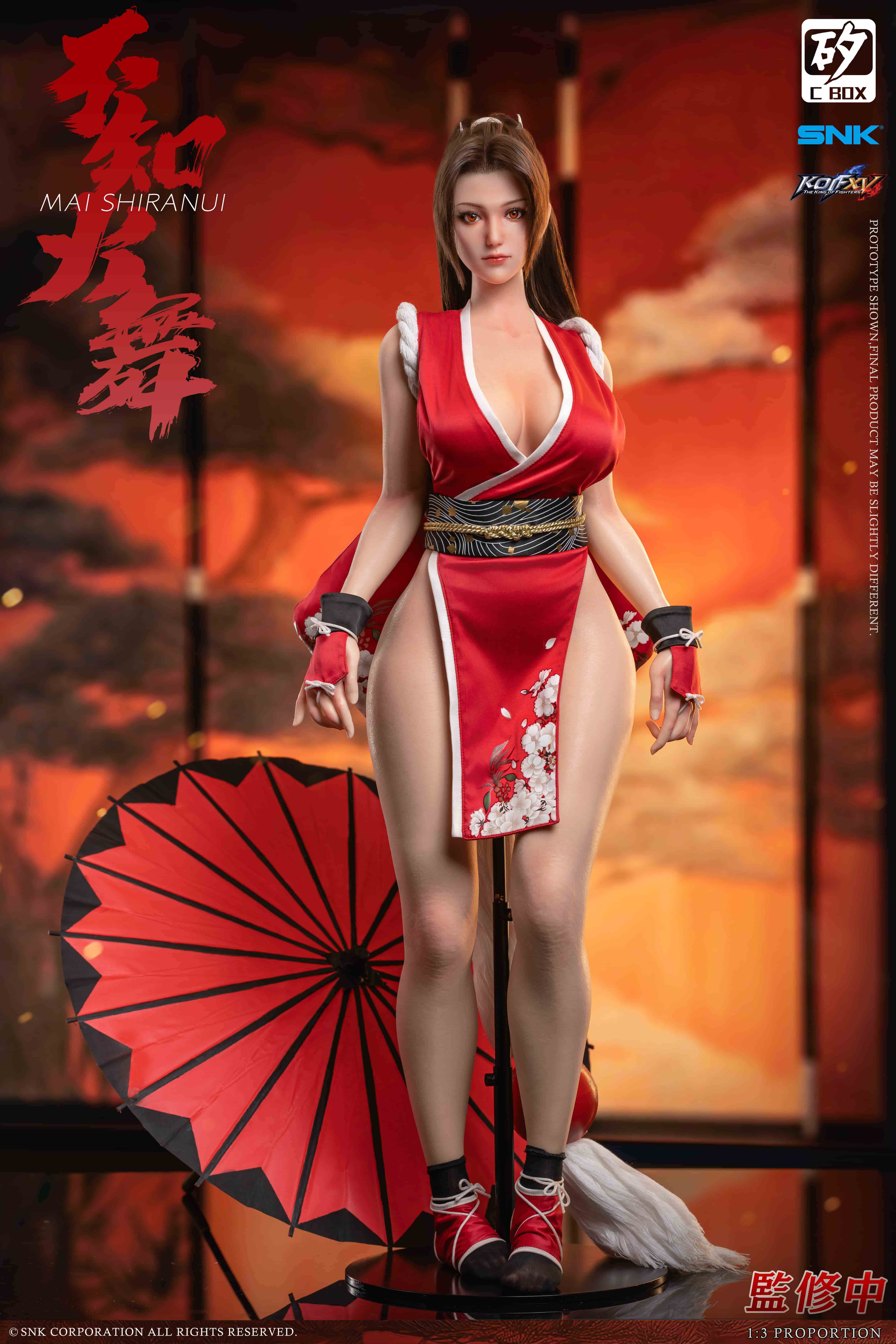 C-BOX矽博士 70cm 不知火舞(SNK正版授權) 全矽膠娃娃【不適用折價券】