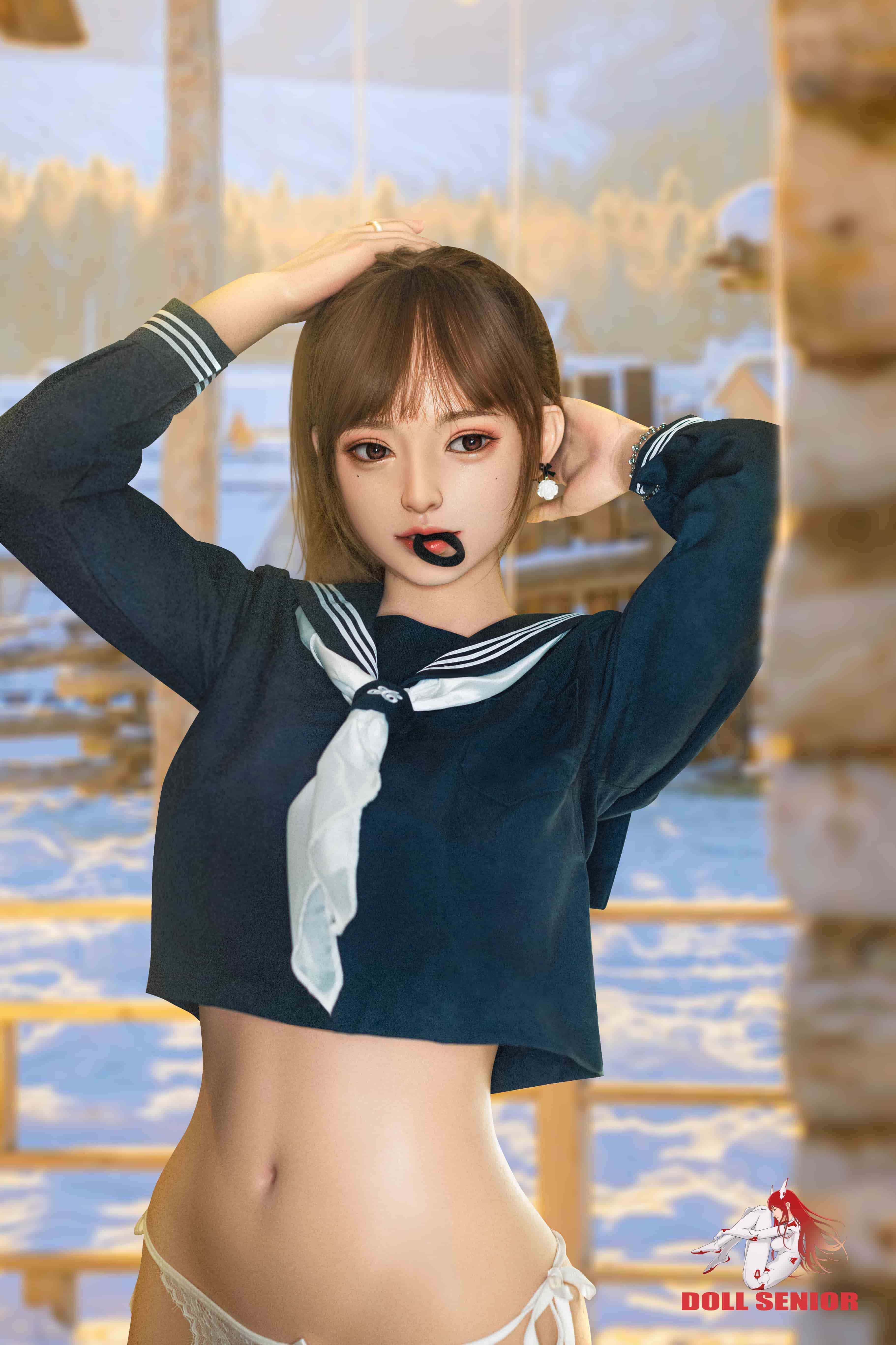 DollSenior娃娃學姐 163cm(E) 夢舒 僅ROS 矽膠頭TPE身體