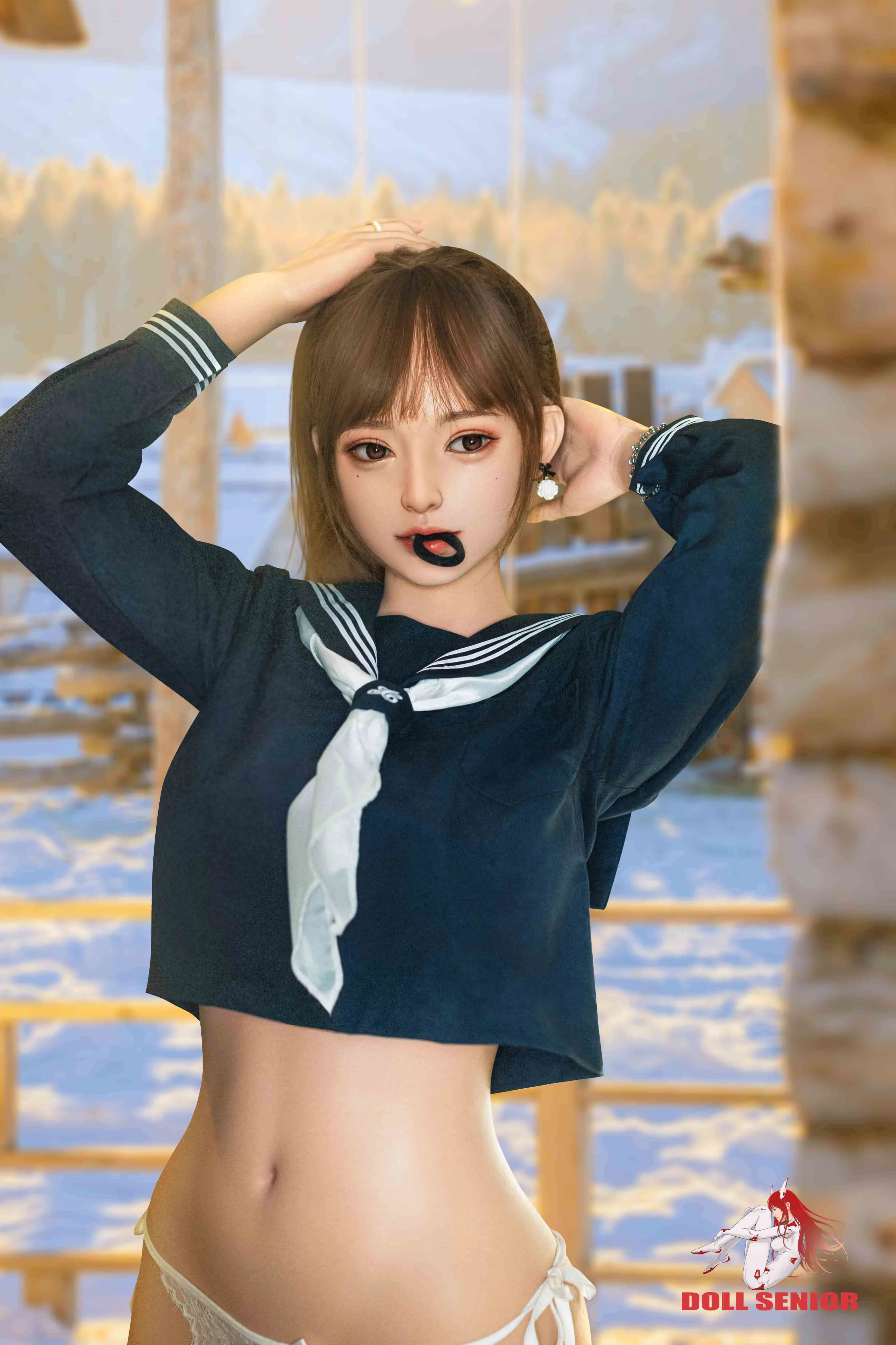DollSenior娃娃學姐 163cm(E) 夢舒 僅ROS 矽膠頭TPE身體