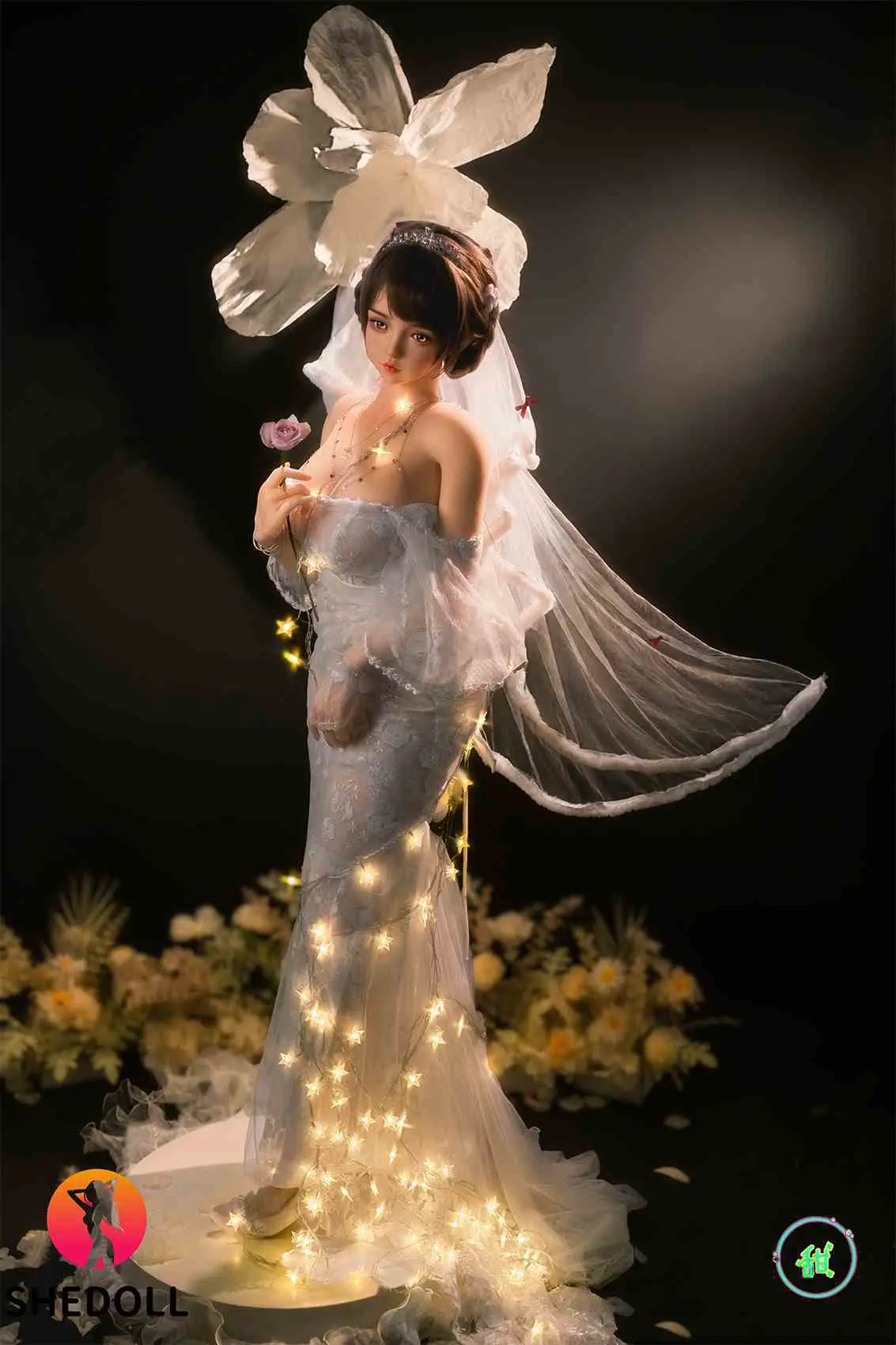 SHEDOLL 156cm(E)小頭身形 朵朵 可ROS TPE/矽膠(可選)