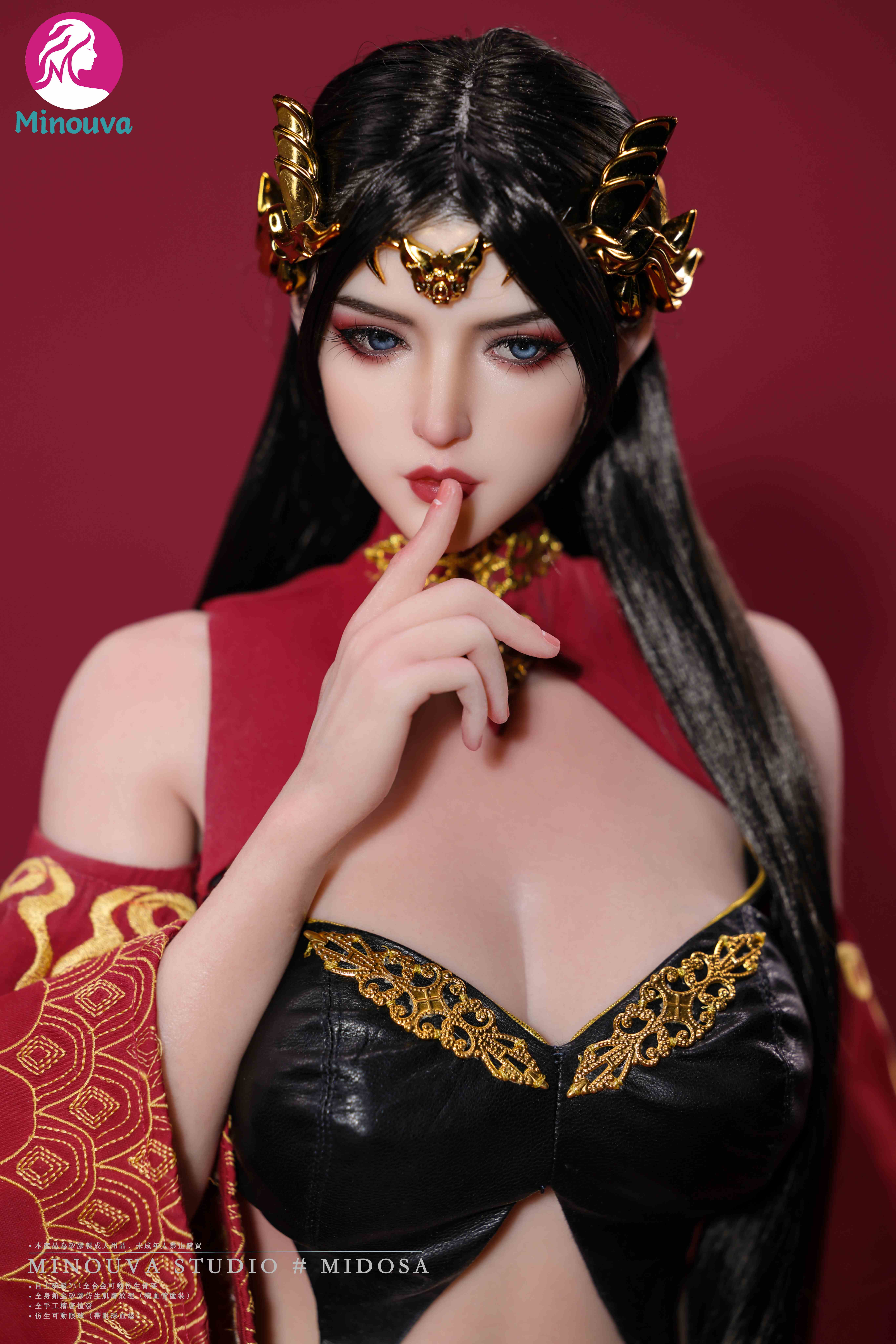 Minouva米諾娃 75cm 米杜莎 全矽膠