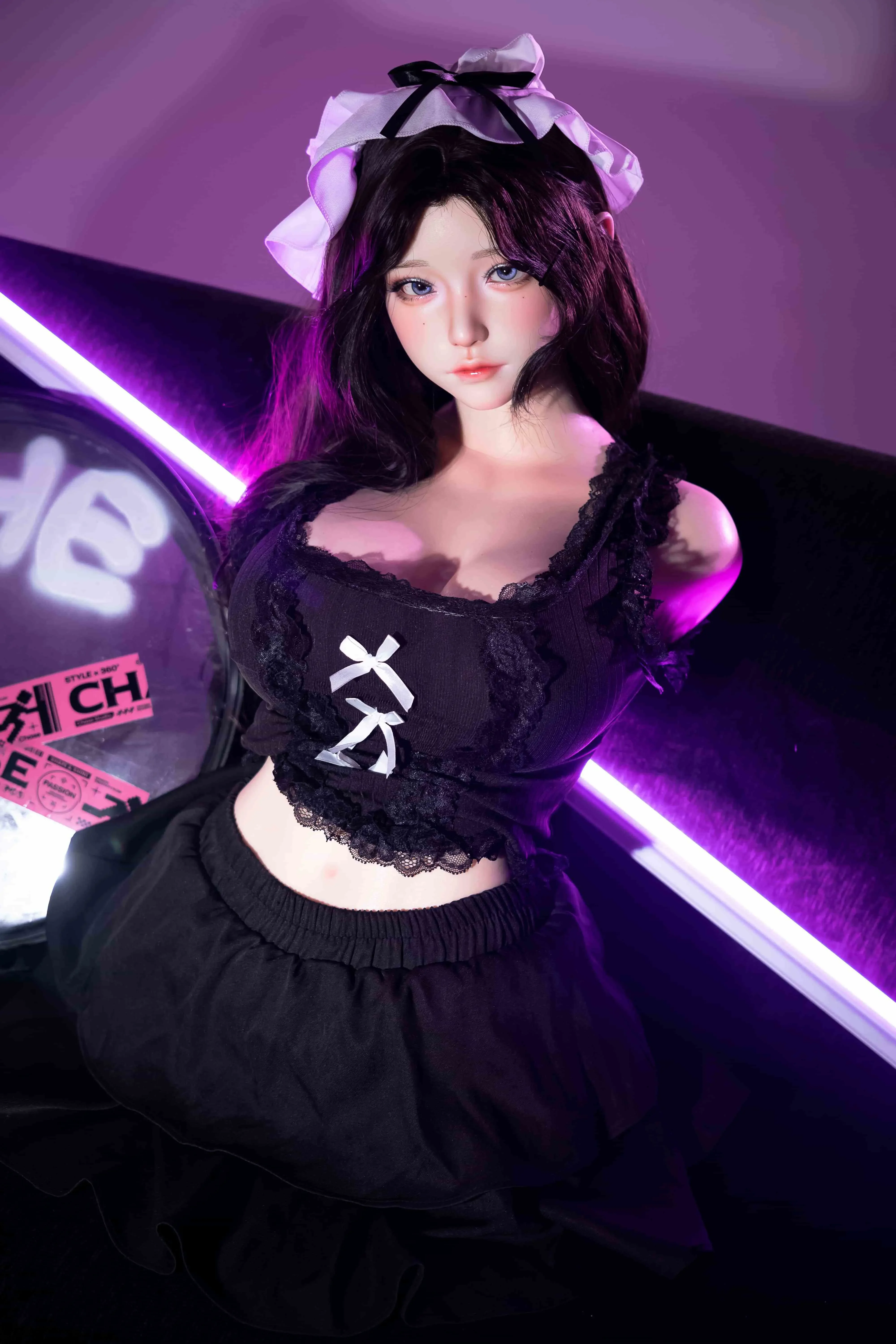 SHEDOLL 70cm(G) 楚玥 可ROS/可動眼 矽膠半身