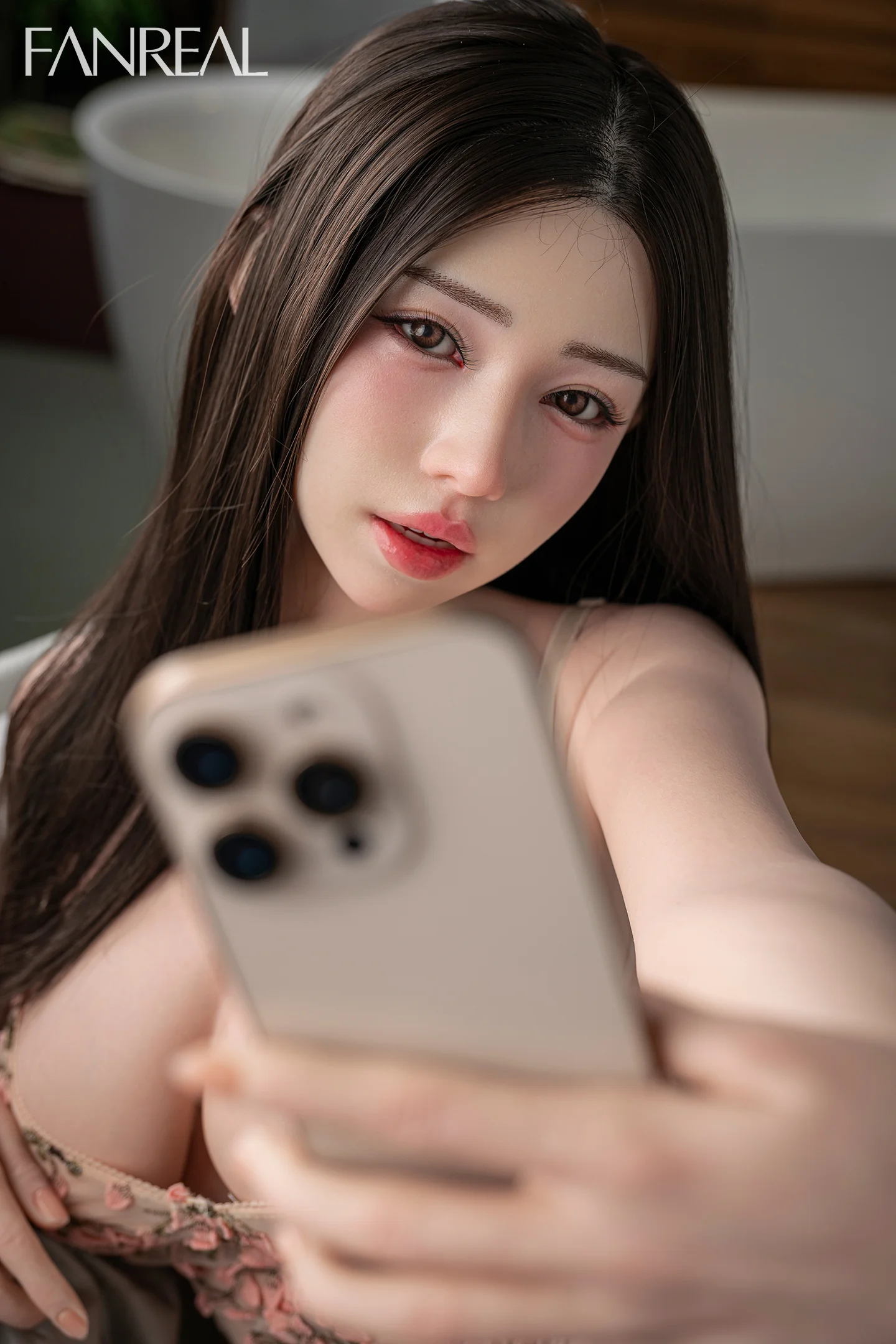 FANREAL凡瑞藝術 155cm(F)皮紋 諾菈Nora 可ROS 全矽膠