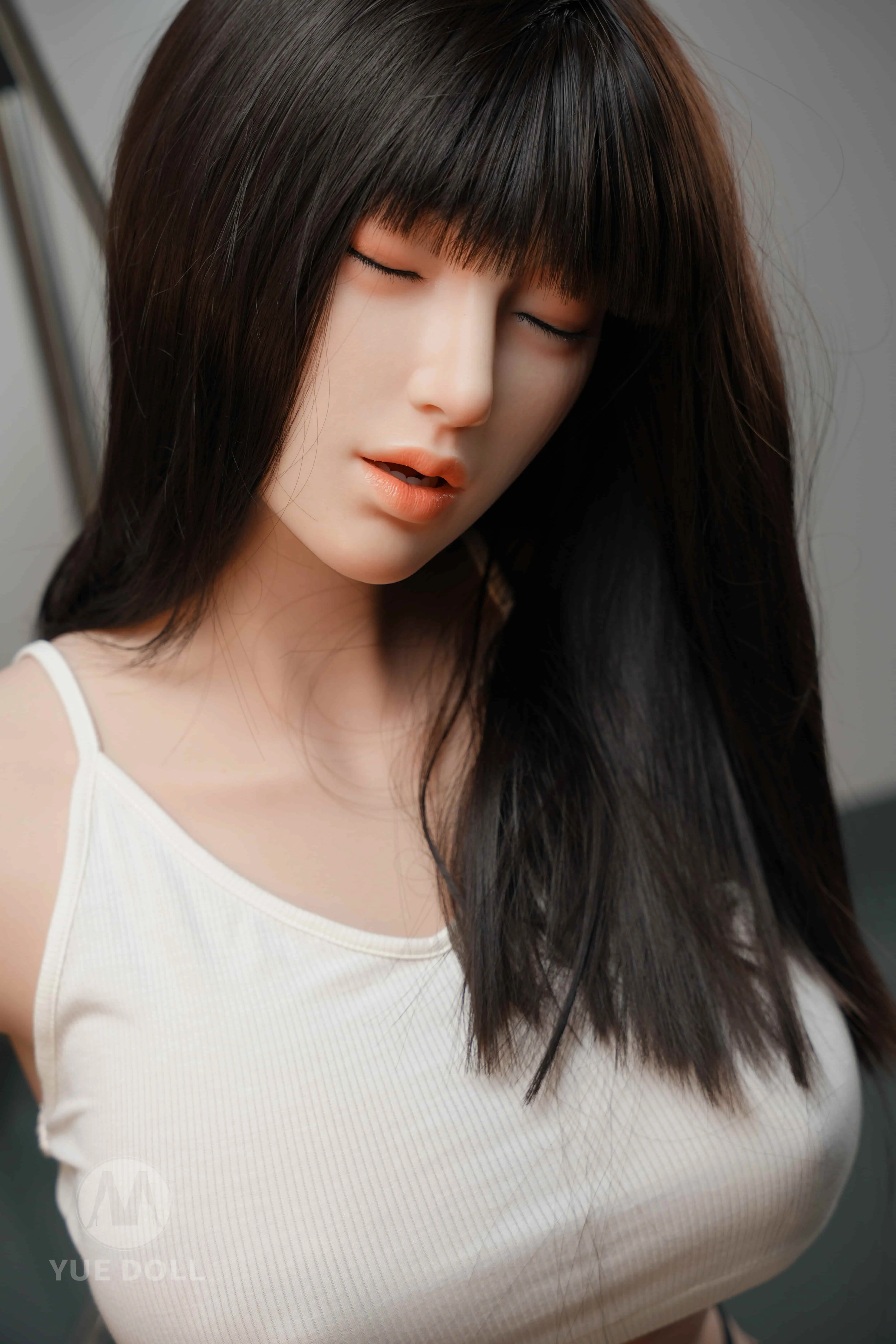 YUEDOLL悅互動 頭身一體胸台 芸涵(閉眼) 可ROS 全矽膠