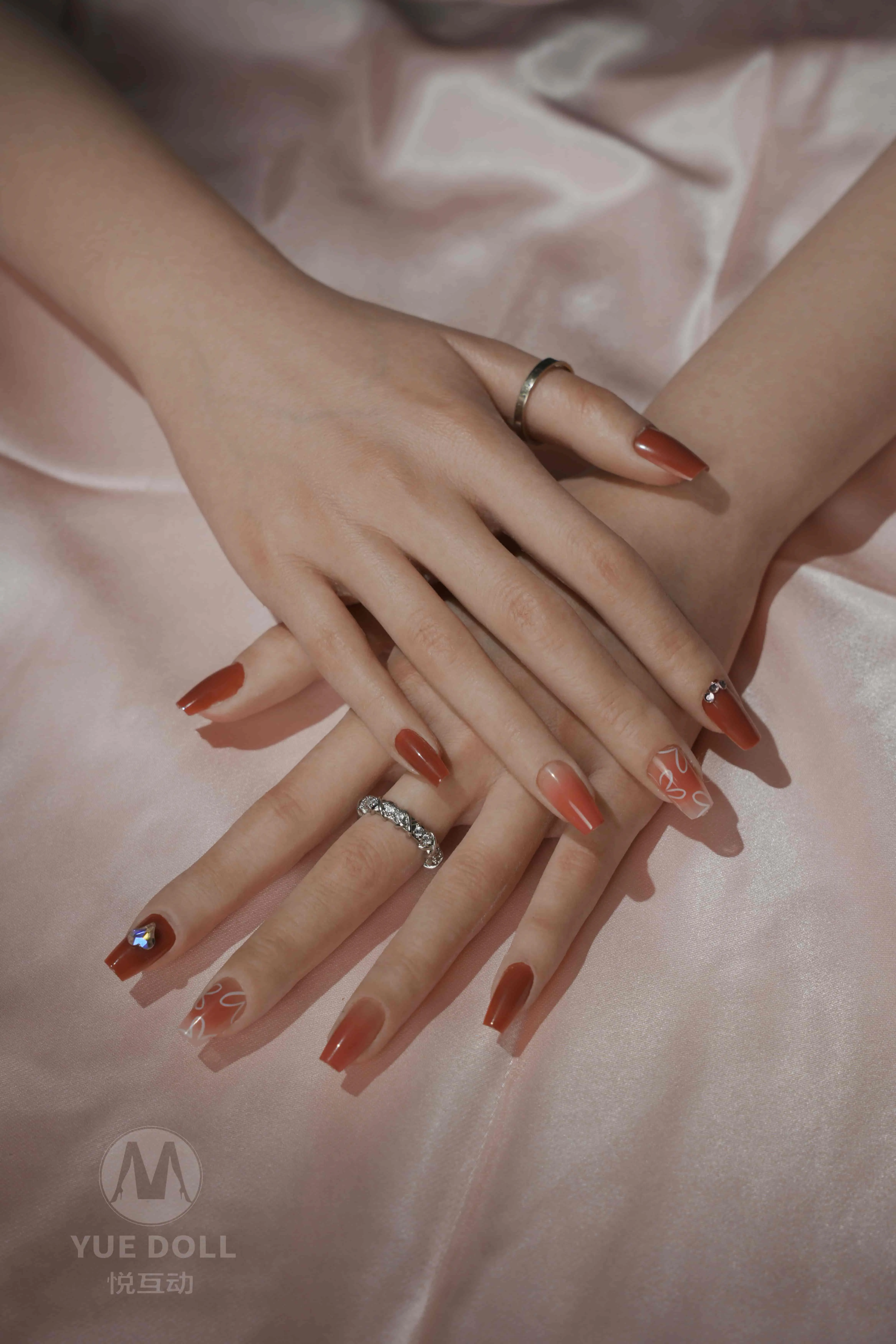 YUEDOLL悅互動 手模 全矽膠