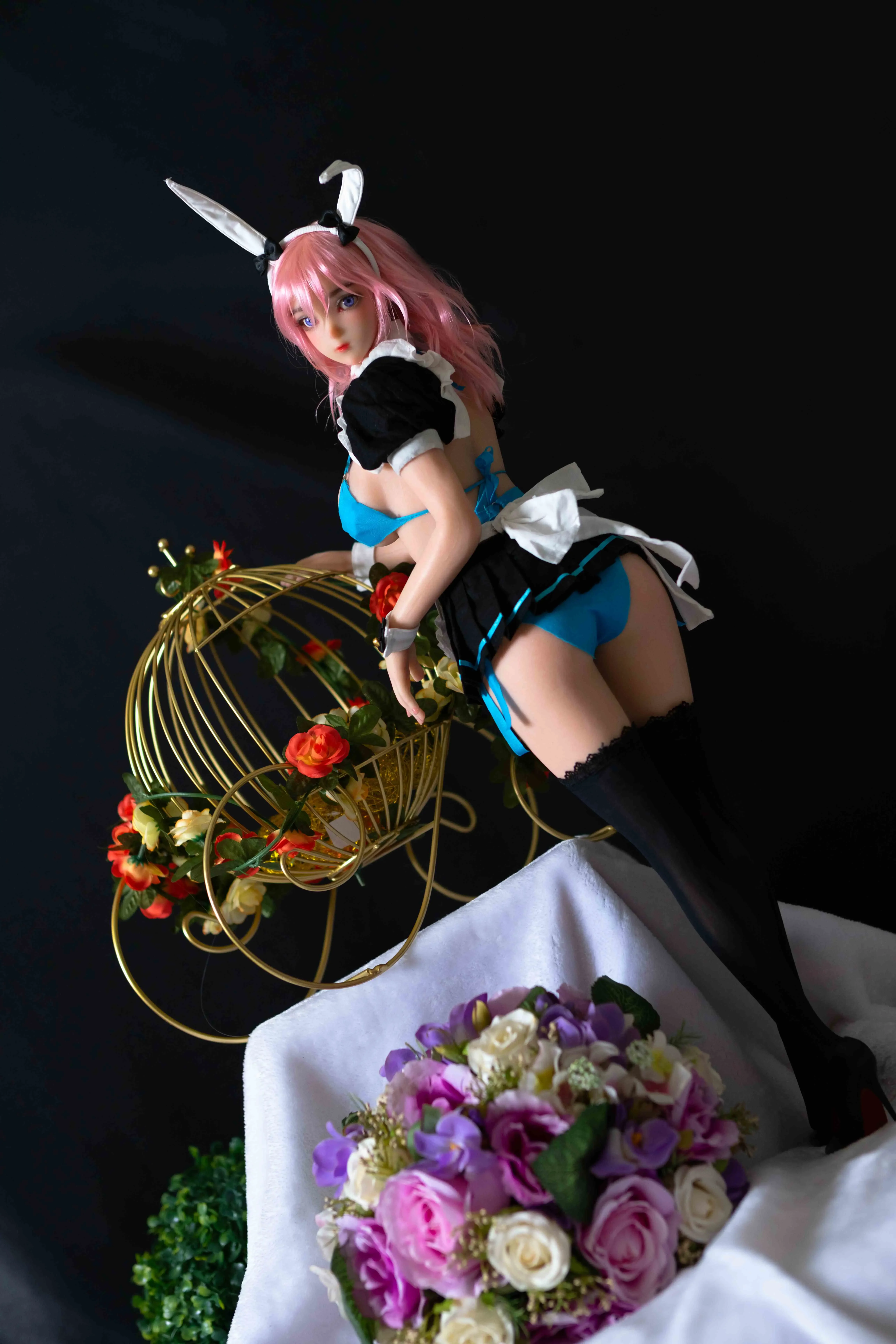XNDOLL曉鳥娃娃 68/80cm 九尾 全矽膠 